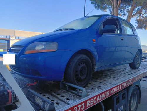 DAEWOO KALOS — Donor Vehicle for Used Parts 