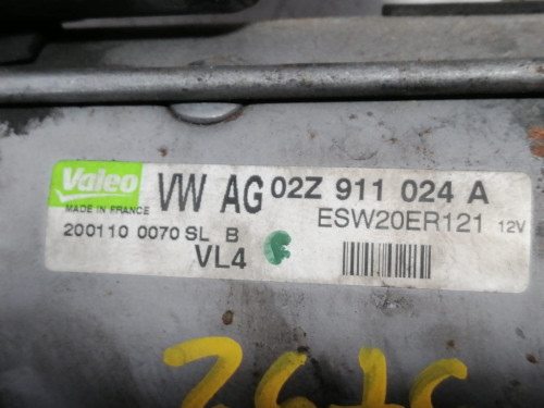  MOTOR ARRANQUE, AUDI, A3 SPORTBACK (8PA) 