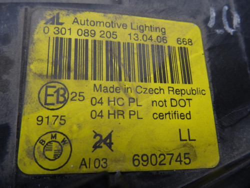  FARO IZQUIERDO BMW SERIE 3 BERLINA (E46) 