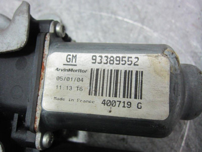 ELEVALUNAS DELANTERO DERECHO, OPEL, MERIVA