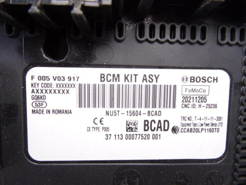 CAJA RELES / FUSIBLES Ford FIESTA (CE1) 
