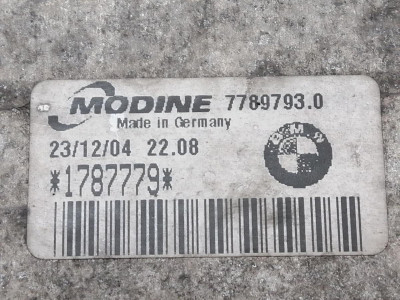 INTERCOOLER, BMW, SERIE X3 (E83)