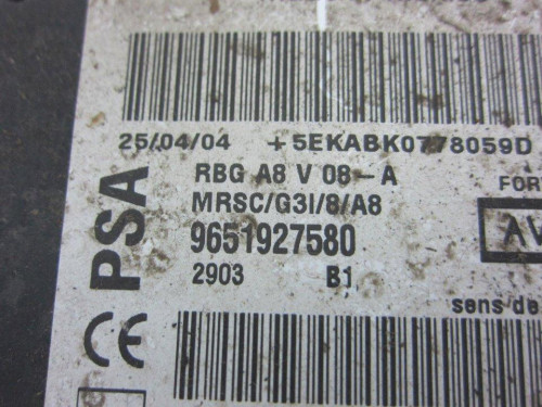  CENTRALITA AIRBAG CITROEN C3 