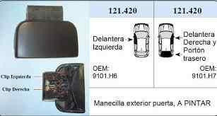 MANETA EXTERIOR DELANTERA IZQUIERDA 
