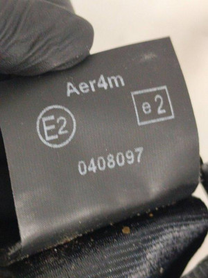 CINTURON SEGURIDAD TRASERO IZQUIERDO, RENAULT, MEGANE III BERLINA 5P