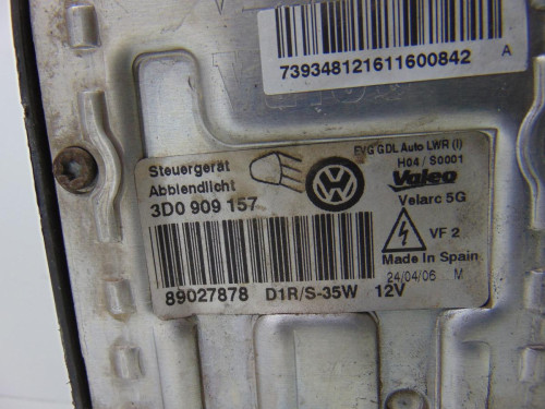 FARO IZQUIERDO, VOLKSWAGEN, PHAETON (3D3/3D7)