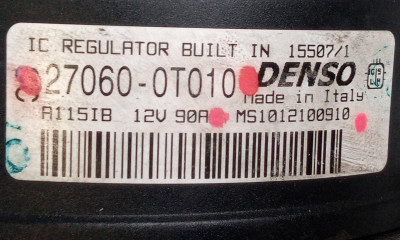 ALTERNADOR, TOYOTA, AURIS (E15)
