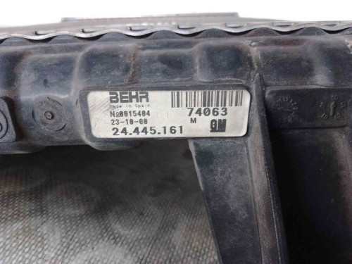 RADIADOR AGUA OPEL CORSA C 