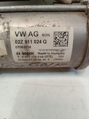 MOTOR ARRANQUE, VOLKSWAGEN, GOLF VII BERLINA (BQ1/BE2)