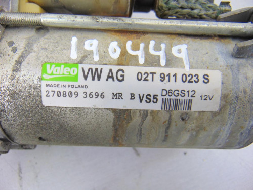  MOTOR ARRANQUE SKODA FABIA (5J2) 