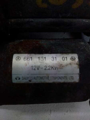 MOTOR ARRANQUE, SSANGYONG, KORANDO