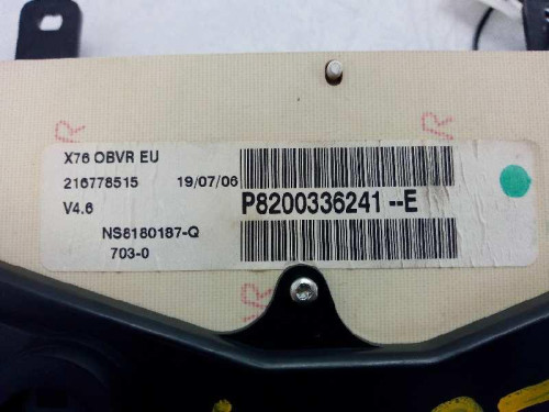  CUADRO INSTRUMENTOS RENAULT KANGOO I (F/KC0) 