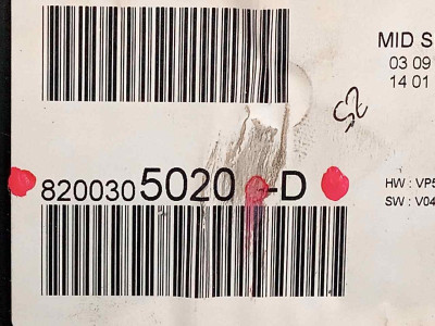 CUADRO INSTRUMENTOS, RENAULT, CLIO III