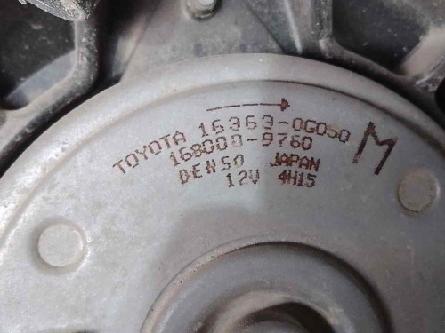 ELECTROVENTILADOR TOYOTA AVENSIS BERLINA (T25) 