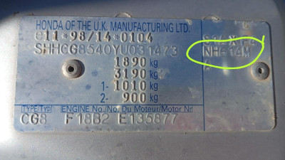 HONDA ACCORD BERLINA (CG7-9/CH1-7)