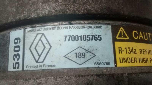  COMPRESOR AIRE ACONDICIONADO, RENAULT, SCENIC I (JA...) 