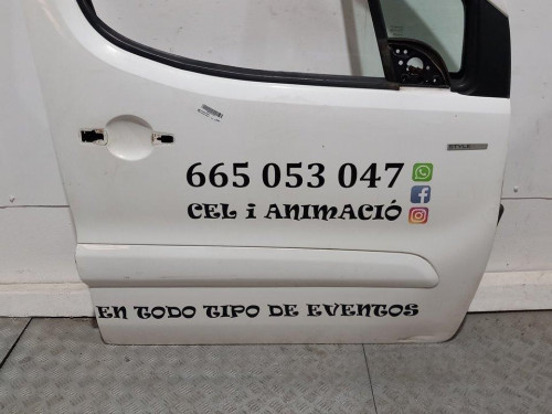  PUERTA DELANTERA DERECHA PEUGEOT PARTNER FURGÓN 