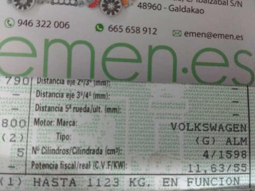  SEAT CORDOBA BERLINA (6K2) 