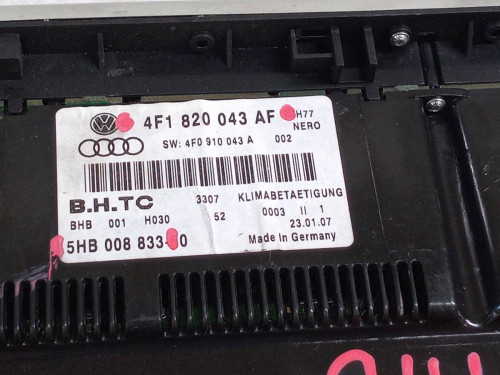  MANDO CALEFACCION / AIRE ACONDICIONADO, AUDI, A6 ALLROAD QUATTRO (4FH) 