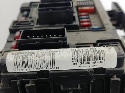 CAJA RELES / FUSIBLES CITROEN C3 