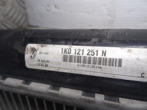  RADIADOR AGUA AUDI A3 SPORTBACK (8PA) 