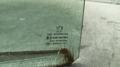 LUNA TRASERA DERECHA, PEUGEOT, 5008