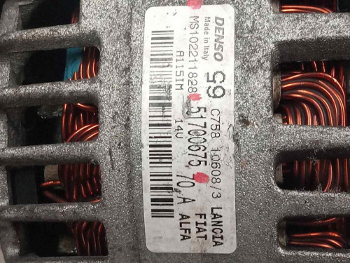  ALTERNADOR FIAT II PANDA (169) 