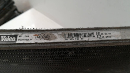  RADIADOR AGUA, PEUGEOT, 308 