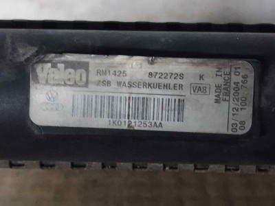 RADIADOR AGUA, VOLKSWAGEN, GOLF V (1K1)(10.2003)