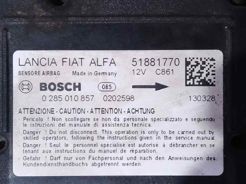 CENTRALITA AIRBAG Fiat II DOBLÒ (263) CARGO 