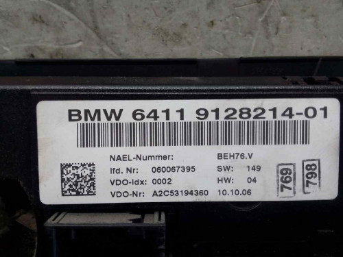  MANDO CLIMATIZADOR BMW SERIE 3 BERLINA (E90) 