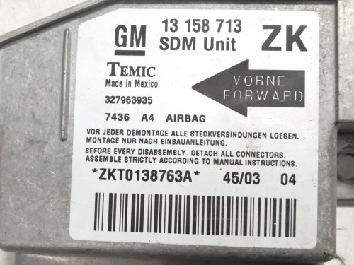  CENTRALITA AIRBAG OPEL MERIVA 