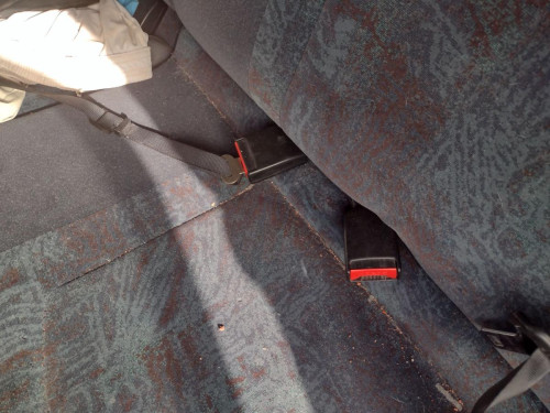 ENGANCHE CINTURON TRASERO CENTRAL PEUGEOT 206 