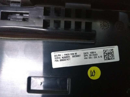 MANDO CLIMATIZADOR CITROEN C4 BERLINA 