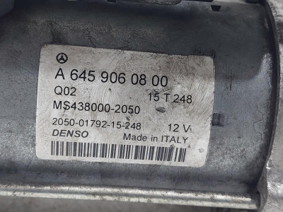 MOTOR ARRANQUE, Mercedes-Benz, CLASE A (BM 176)