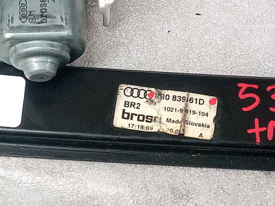 MOTOR ELEVALUNAS TRASERO IZQUIERDO, AUDI, Q5 (8R)