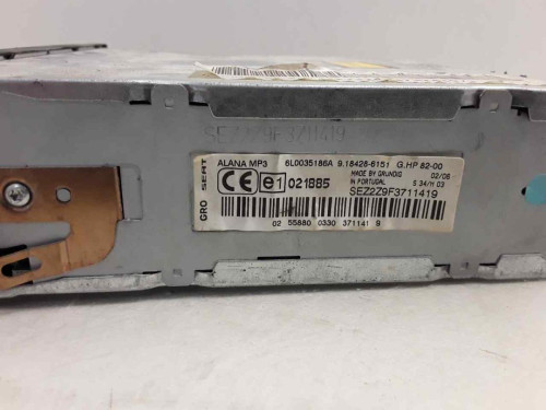 SISTEMA AUDIO / RADIO CD Seat IBIZA (6L1) 