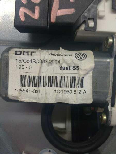  ELEVALUNAS TRASERO DERECHO SEAT LEON (1M1) 