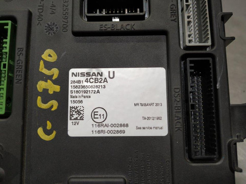  MODULO CONFORT NISSAN QASHQAI (J11E) 