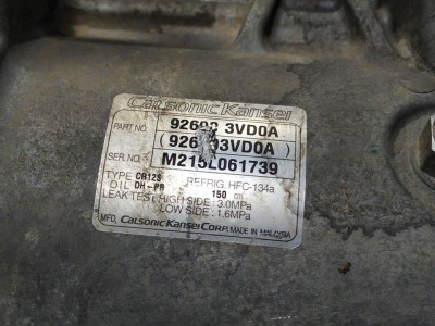COMPRESOR AIRE ACONDICIONADO, NISSAN, JUKE (F15E)