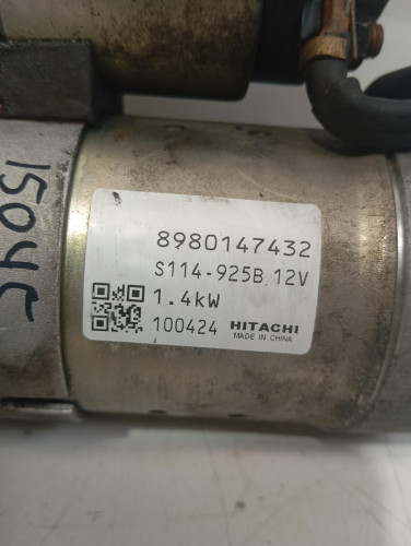  MOTOR ARRANQUE OPEL ASTRA J BERLINA 5P 