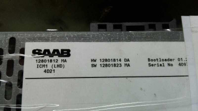 SISTEMA AUDIO / RADIO CD, Saab, 9-3 BERLINA