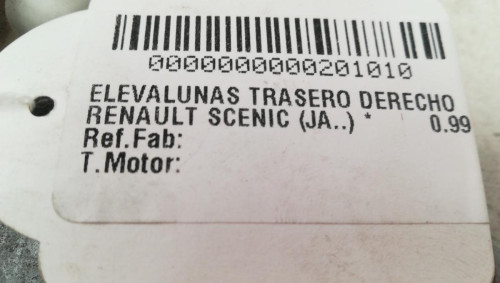  ELEVALUNAS TRASERO DERECHO 