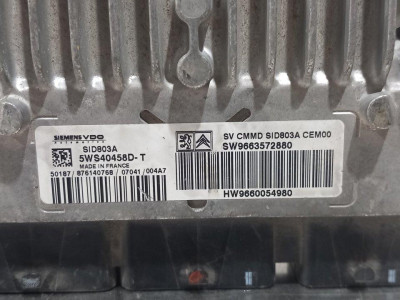 CENTRALITA MOTOR UCE, CITROEN, C4 PICASSO