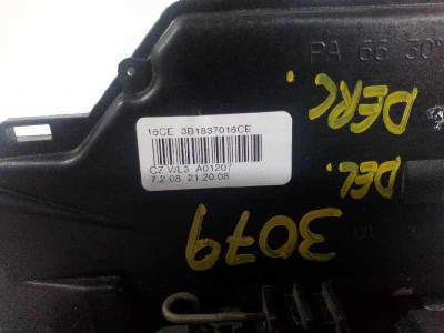 CERRADURA PUERTA DELANTERA DERECHA, SKODA, FABIA (5J2)