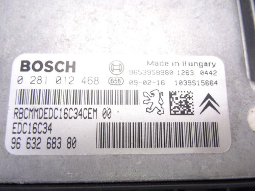 CENTRALITA MOTOR UCE CITROEN XSARA PICASSO 