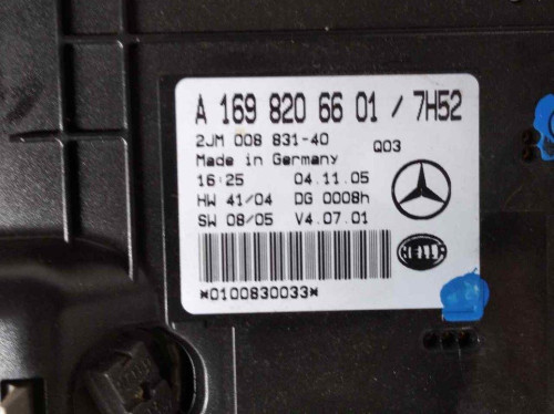 LUZ INTERIOR Mercedes-Benz CLASE A (BM 169) 