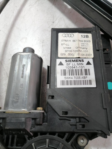  ELEVALUNAS DELANTERO DERECHO AUDI A4 BERLINA (8E) 