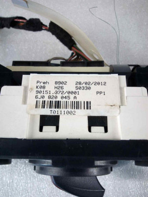 MANDO CALEFACCION / AIRE ACONDICIONADO, SEAT, IBIZA ST (6J8)