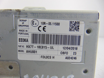 SISTEMA NAVEGACION GPS, FORD, ECOSPORT (CR6)